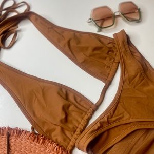 Chocolate Fantasy 3 Piece Bikini Swimsuit